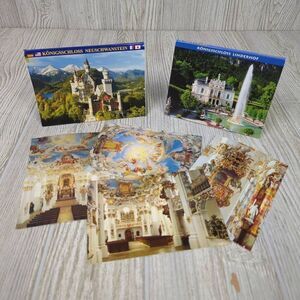 Vintage Guide to Book Neuschwanstein Castle & Hohenscheangau Postcards